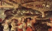 Detail of A Village Celebration Joachim Beuckelaer